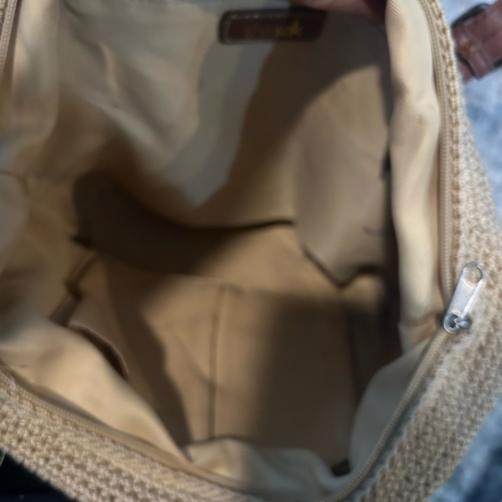 The Sak Brown Crochet Shoulder Bag - Picture 9 of 12
